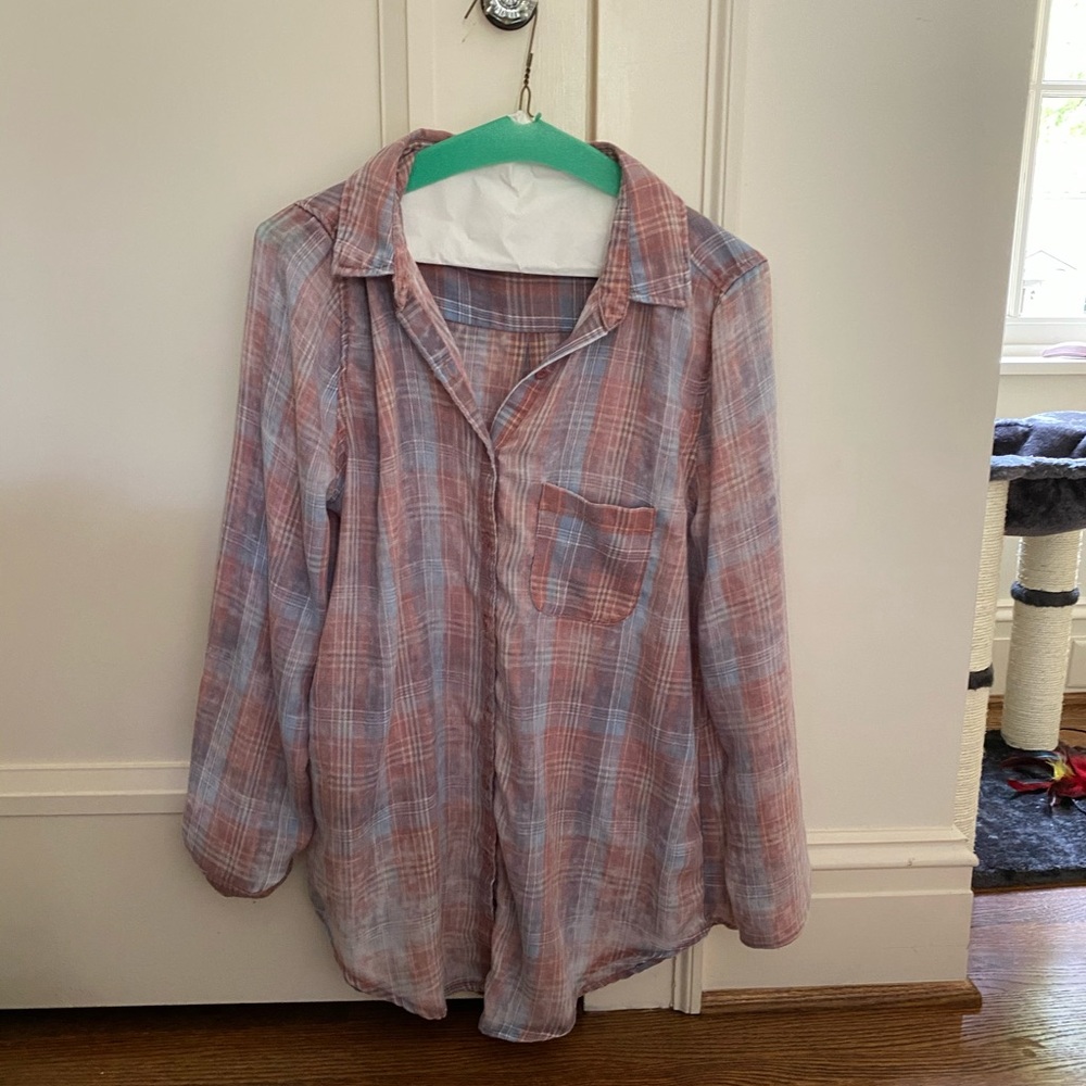Medium Colorful Flannel Vestique